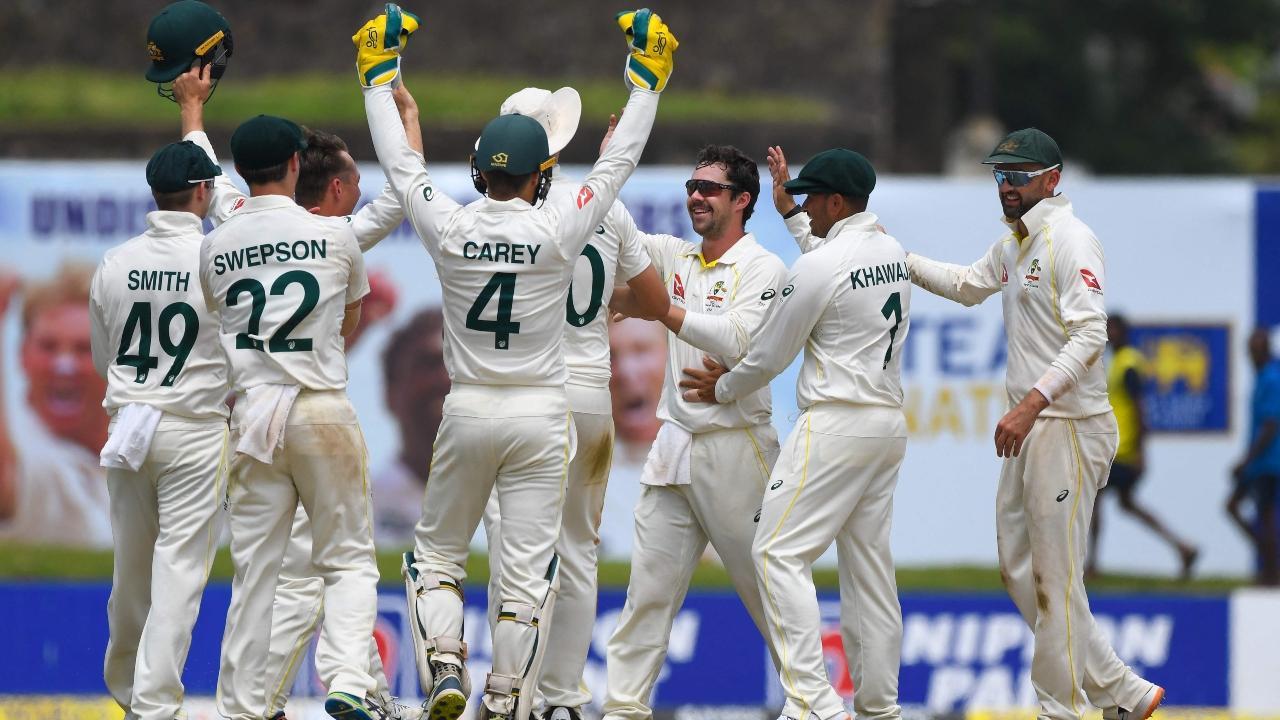 Australia thrash Sri Lanka by 10-wickets within 3 days of first Test
